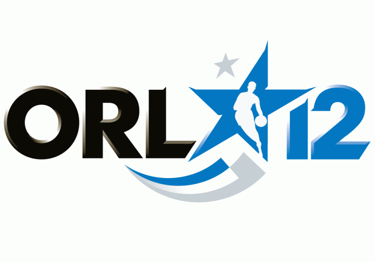 NBA All-Star Game 2012 Wordmark Logo DIY iron on transfer (heat transfer)